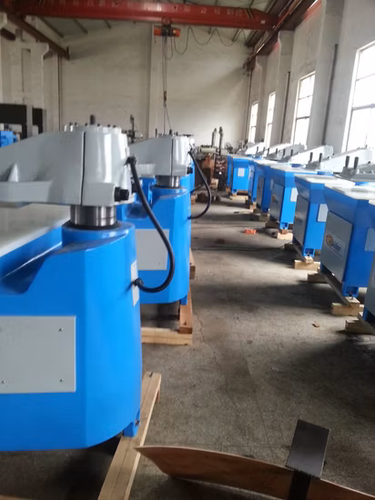 Machine de découpe de cuir 12t, bras oscillant hydraulique, presse à cliquer, moule de découpe